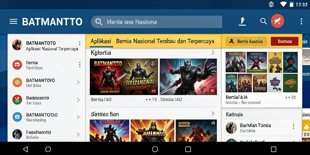 Antarmuka pengguna aplikasi BATMANTOTO yang menarik.