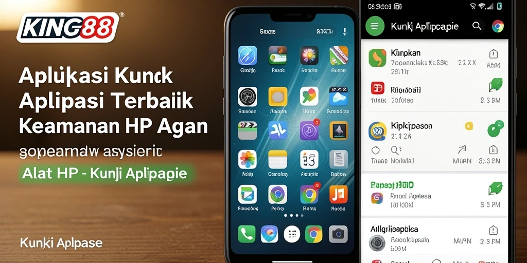 Antarmuka aplikasi KING88 yang sederhana dan mudah digunakan.