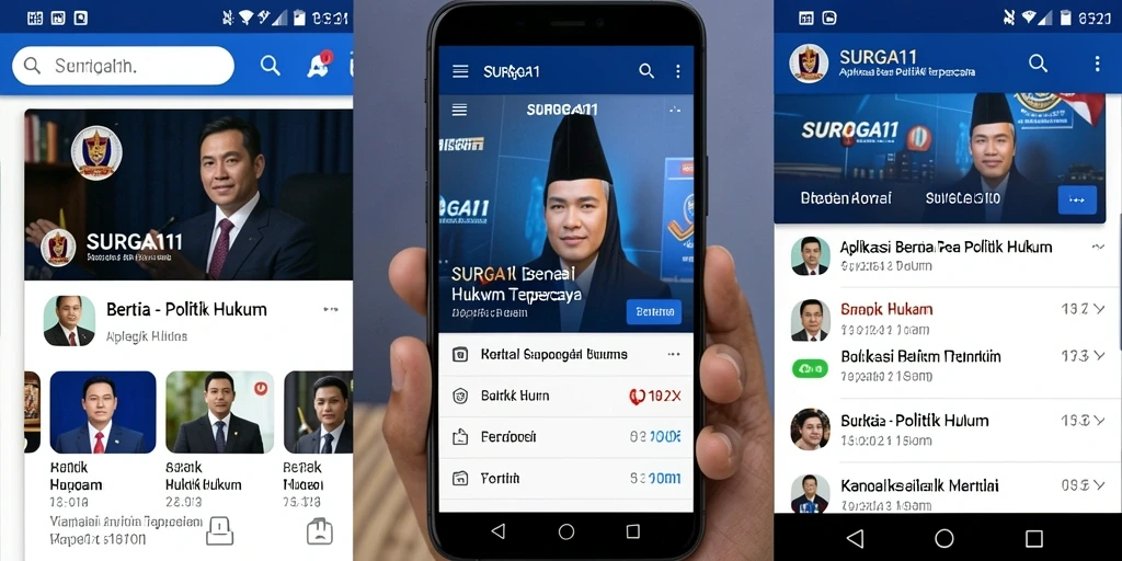 Antarmuka pengguna SURGA11 yang informatif dan menarik.