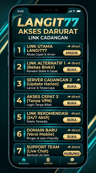 Link Alternatif Langit77 Terbaru untuk Pengguna Android